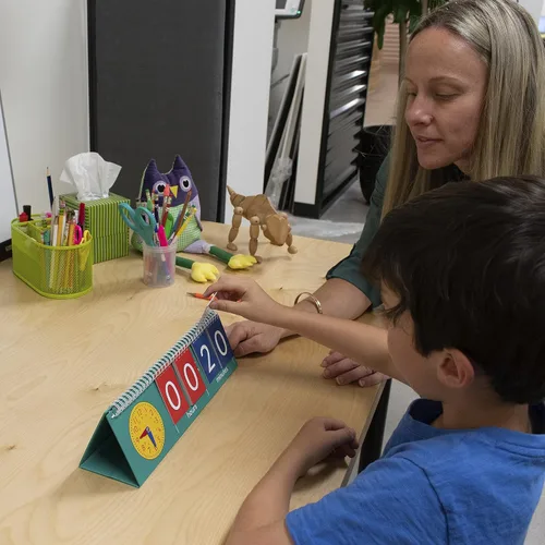 Vista 6 de edxeducation Rotafolio de tiempo, reloj de enseñanza para niños