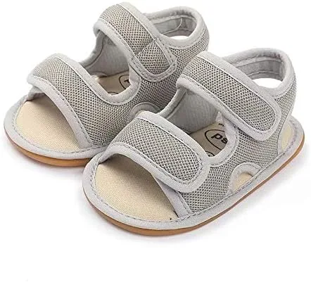 Vista 3 de Sandalias de bebé para niños y niñas premium transpirable antideslizante suela de goma infantil verano al aire libre zapatos para niños primeros