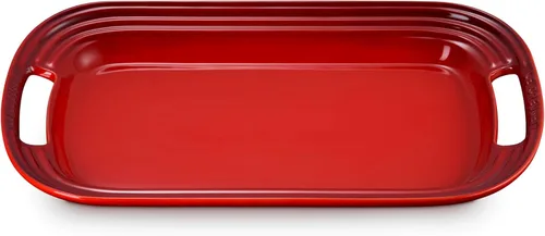 Vista 8 de Le Creuset Plato para servir de gres, 14 in., sal marina Sea Salt