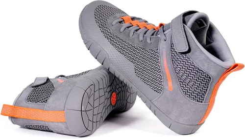 Vista 6 de Zapatos de lucha libre para hombre, zapatos de boxeo, fitness, levantamiento de pesas, levantamiento de pesas, suela de caída cero