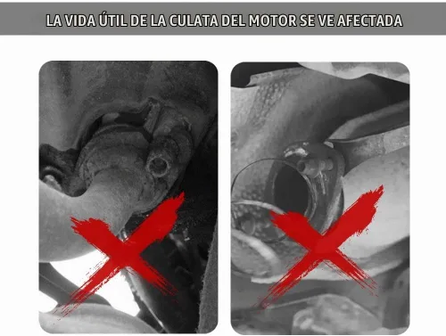 Vista 6 de 2 juntas de escape de automóvil, junta de brida de escape de 2 pernos de 1.5 pulgadas, accesorios para automóvil, junta de colector de escape
