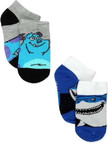 Vista 6 de Disney Pixar Characters Toy Story Monsters Inc Finding Nemo Toddler 5 pack Socks