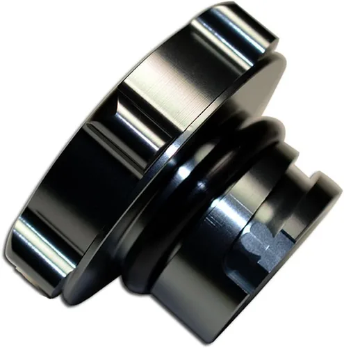 Vista 5 de VMS RACING GUNMETAL Tapa de aceite LS3 6.2L en aluminio Billet Compatible con Chevy Camaro SS 10-15 2010-2015