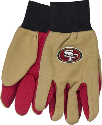 Vista 2 de FOCO NFL Guantes de Trabajo Utilitarios de Palma