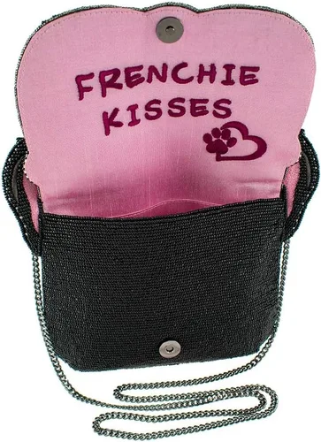 Vista 2 de Mary Frances Bolso bandolera Throw Me A Bone, Negro