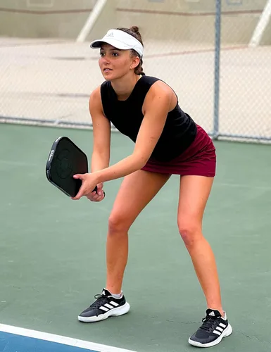 Vista 2 de BLEVONH - Faldas de tenis para mujer, de verano, con pantalones cortos debajo, para pickleball, deportes, entrenamiento y golf, con bolsillos