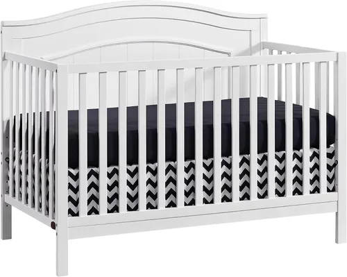 Vista 7 de Oxford Baby Nolan - Cuna convertible 4 en 1, gris paloma, certificado GreenGuard Gold