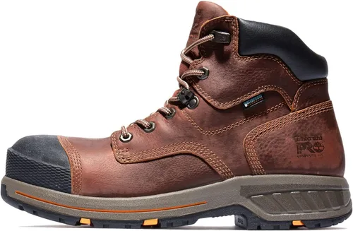 Vista 3 de Timberland PRO Botas impermeables con cordones Helix de 6 pulgadas para hombre