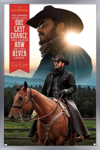 Vista 7 de Trends International Yellowstone - Póster de pared Rip, 14.725 x 22.375 pulgadas, versión premium sin marco