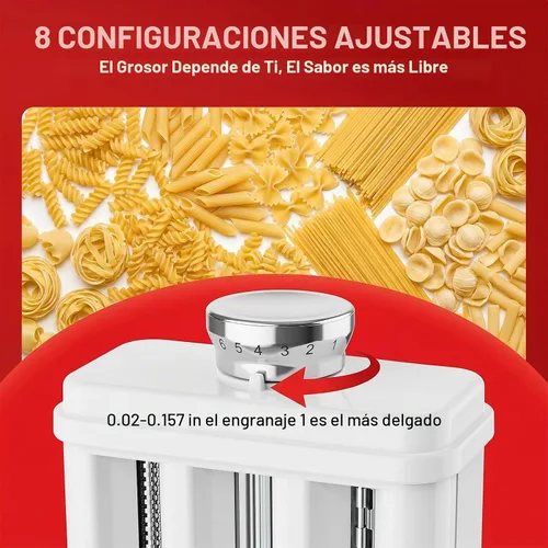 Vista 4 de Accesorio de pasta para batidoras de pie KitchenAid, juego de máquina
