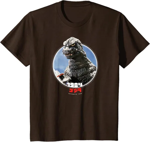 Vista 52 de Godzilla 1984 El regreso de Godzilla Icons of Toho - Camiseta pequeña Negro