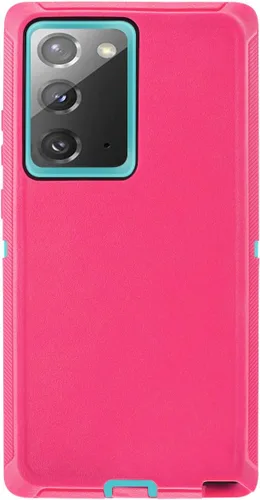 Vista 2 de AICase Funda para Galaxy Note 20, protección contra caídas de cuerpo completo, resistente, a prueba de golpes, caídas y polvo, 3 capas, funda