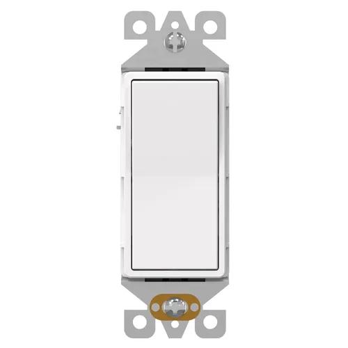 Vista 27 de AIDA Paquete de 1 interruptor de luz basculante Decora de 3 vías, interruptores de luz eléctricos con conexión a tierra automática de 15 amperios