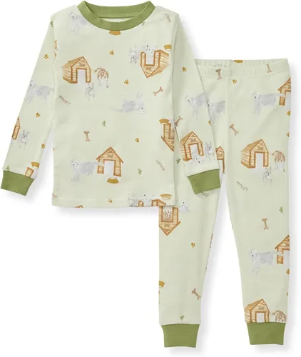 Vista 23 de Burt's Bees Baby Conjunto de Pijama de 2 Piezas para Niños con Camiseta de Manga Larga y Pantalones de Algodón Orgánico Guitarra acústica.