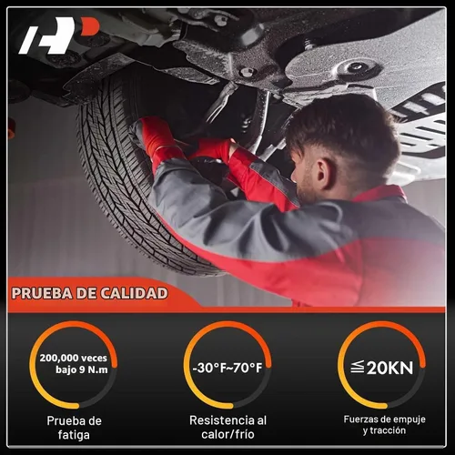 Vista 7 de A-Premium - Kit de enlace de barra estabilizadora delantera y trasera
