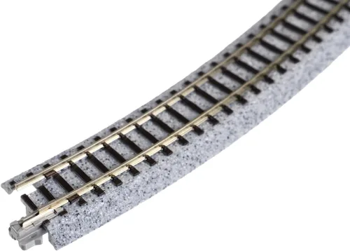 Vista 6 de Kato USA Model Train Products Unitrack, 13.701 in (13 3/4") Radius 30-Degree Curve Track (4 piezas)