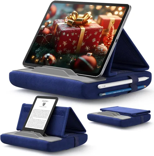 Vista 8 de JSAUX Soporte de almohada para tableta, soporte para tablet para regazo, cama y escritorio, compatible con iPad Pro 11 10.5 9.7 10.2 Air Mini