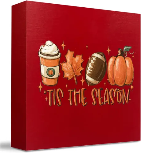 Vista 44 de El otoño es prueba de que el cambio es hermoso - Letrero de decoraciones de otoño para el hogar, oficina, interior, decoración de escritorio