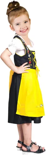 Vista 6 de Dirndl Dik05 - 3 piezas para niños, talla 10, Oktoberfest Drindle-s Dress-es costume