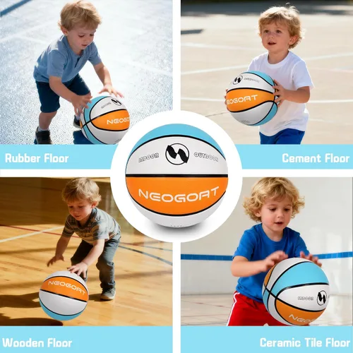 Vista 34 de Kids Toddler Youth Size 3/4/5 Basketball 22/25.5/27.5