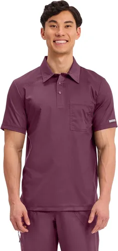 Vista 12 de Cherokee Revolution - Ropa quirúrgica para hombre, polo, de enfermería, con Negro