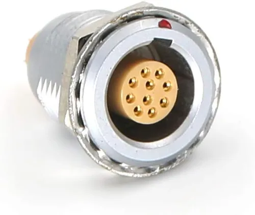 Vista 13 de 1B FSG - Conector de empuje giratorio de 2 pines macho para cámara Kinemini 4k (2 pines, FSG)