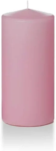 Vista 62 de yummi Caja de 12 velas redondas blancas de 3" x 4