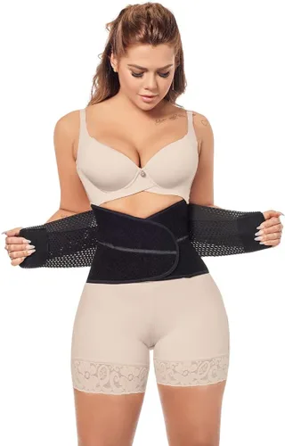 Vista 2 de Forma Tu Cuerpo, Faja Colombiana, Cinturón reductor de cintura de entrenamiento para hombres y mujeres