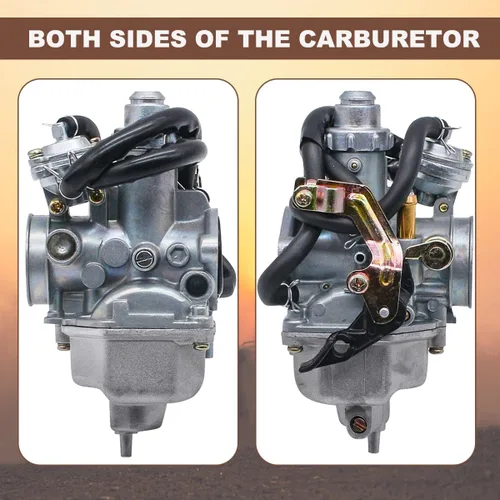 Vista 4 de Carburador Recon 250 apto para Honda TRX 250 Recon250 TRX250TM TRX250TE ATV Carb con filtro de aire y llave de combustible