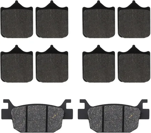 Vista 3 de Pastillas de freno delanteras y traseras de motocicleta de repuesto para Benelli TRK502 TRK502X TRK 502 para Leoncino 500 BJ500 BJ500GS-A BJ 500