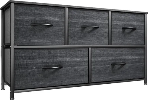 Vista 9 de [Usado] YITAHOME Cómoda con 4 cajones – Torre de almacenamiento de tela, unidad organizadora para dormitorio, sala de estar, pasillo, armarios – A