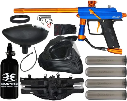 Vista 2 de Action Village Azodin Blitz - Kit de 4 pistolas de paintball