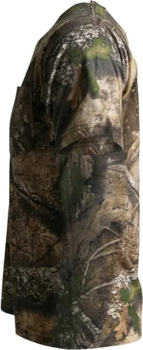 Vista 11 de King's Camo Camiseta de caza de manga corta de algodón Desierto sombra