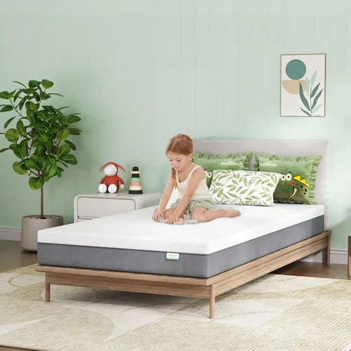 Vista 3 de Novilla Colchón individual XL, colchón de espuma viscoelástica de gel de 6 pulgadas para un sueño fresco y alivio de presión, colchón de firmeza