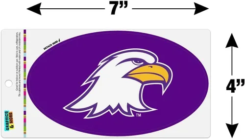 Vista 4 de GRAPHICS & MORE Ashland University Logo Automotriz Coche Refrigerador Locker Vinilo Euro Oval Imán