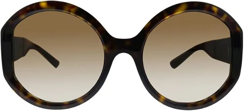 Vista 2 de Prada PR 22XS 2AU6S1 Havana - Gafas de sol redondas de plástico marrón gradiente