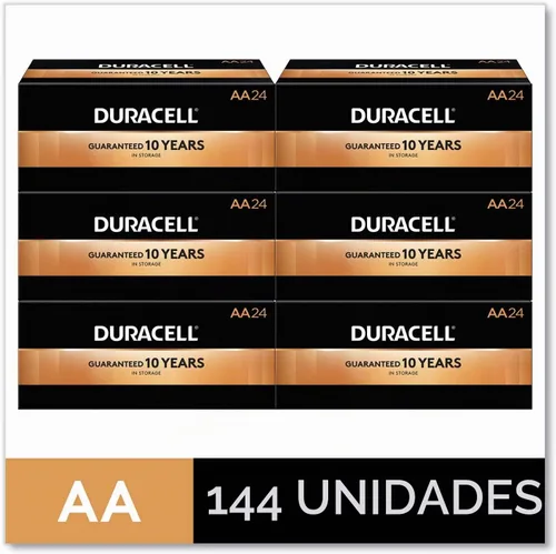 Vista 2 de Duracell MN1500BKD - Batería alcalina con Duralock, tamaño Aa, forma (paquete de 144)