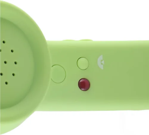 Vista 5 de Teléfono Retro Auricular 0.138 in Receptor de Teléfono Celular Micrófono Micrófono Altavoz Vintage Retro Teléfono Auricular para Smartphone (Verde)