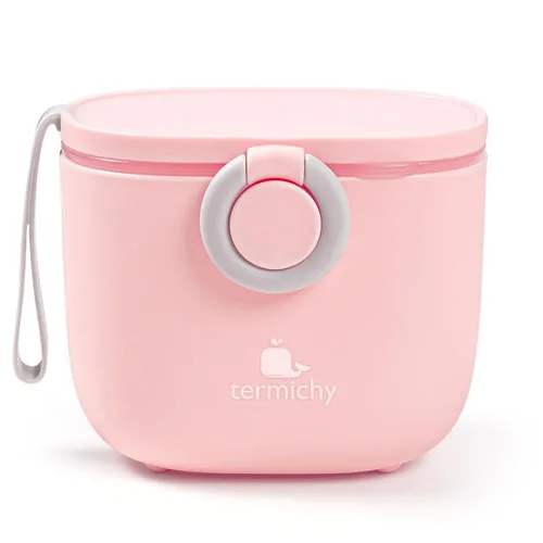 Vista 13 de Termichy Dispensador de fórmula para bebés, dispensador portátil de leche en polvo con asa de transporte y cuchara para viajes actividades al aire