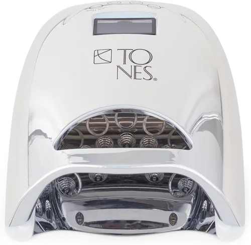 Vista 4 de TONES Lámpara UV/LED profesional, inalámbrica y recargable para manicura y pedicura de grado profesional, 4 ajustes de temporizador, lámpara de uñas