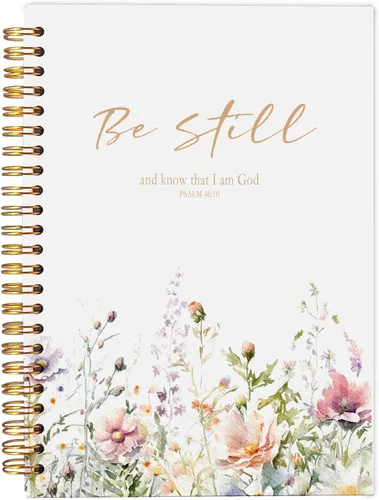 Vista 37 de Faith Can Move Mountains - Cuaderno cristiano - Regalos cristianos inspiradores para mujeres, cuadernos de diario bíblico para tomar notas, cuaderno