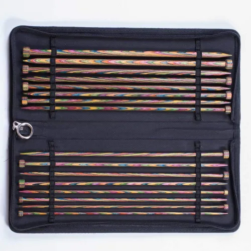 Vista 2 de KNITPRO KP20243 Symfonie - Juego de agujas (11.8 in), multicolor