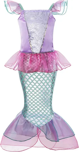 Vista 2 de Padete Vestido de fiesta de lentejuelas para niña de manga larga