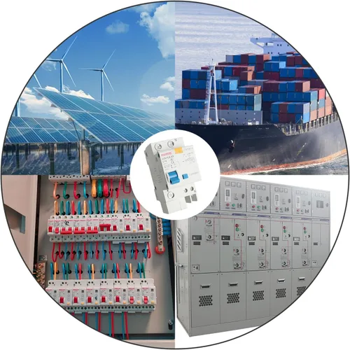 Vista 6 de Disyuntor miniatura de bajo voltaje DZ47-63 Montaje en carril DIN, interruptor de corriente residual, interruptor de corriente residual, protección