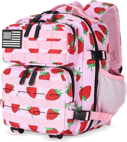 Vista 13 de Mini mochila táctica de 9L para hombres y mujeres, mochila táctica pequeña para senderismo, bolsa táctica pequeña, paquete de fitness, Negro