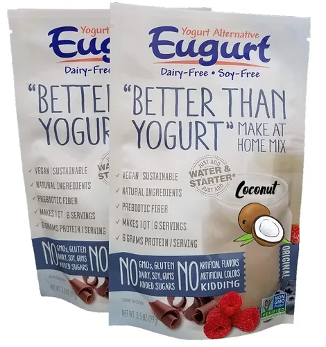 Vista 16 de Better Than Yogurt" Make At Home Mix (¡sin lácteos y soja!) (coco, 1 paquete)
