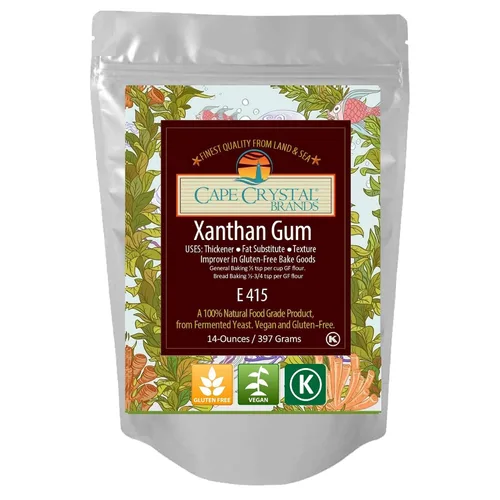 Vista 8 de Goma de mascar Xanthan – Calidad premium de Cape Crystal – Vegano (K) Certificado Kosher 2 oz / 8 oz / 14 oz (2 oz)