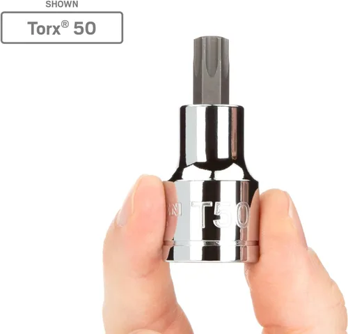 Vista 4 de TEKTON Unidad de 1/2 pulgada x T20 Torx Bit Socket SHB24220