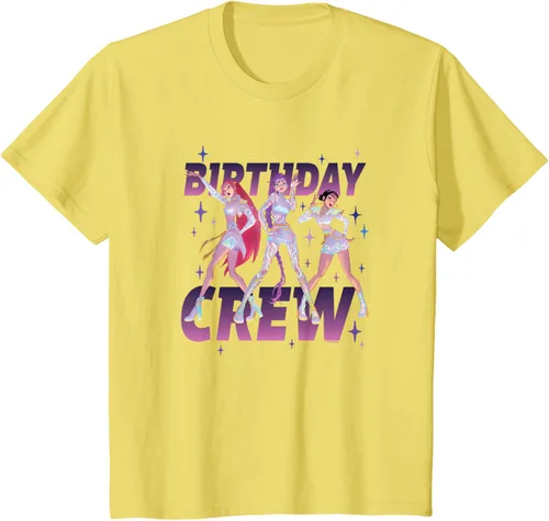Vista 3 de Kpop Demon HUNTR/X Birthday Crew Camiseta con licencia