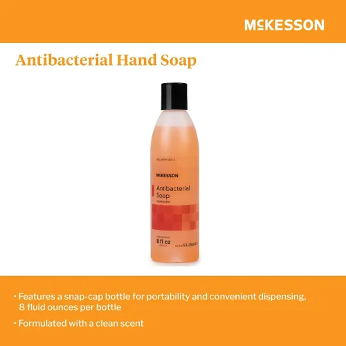 Vista 8 de McKesson Jabón líquido para manos, aroma limpio, 1 unidad Antibacterial Soap